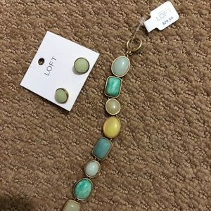Matching Loft Earrings & Bracelet